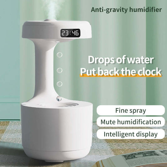 Anti-Gravity Humidifier Clock